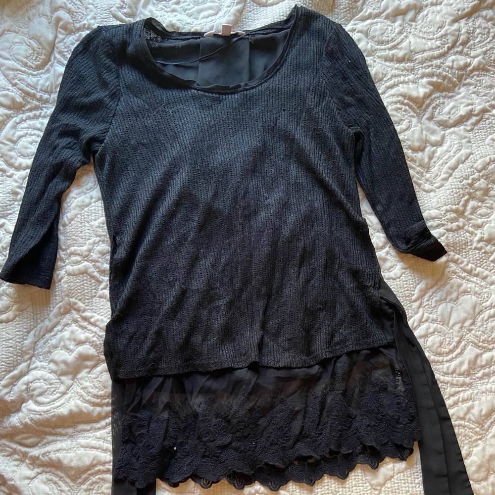 Black sweater